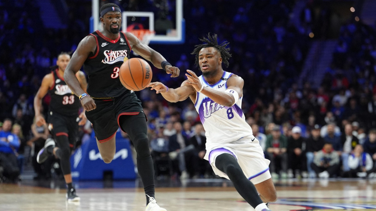 Adem Bona 12 sayı attı, 76ers Jazz'ı yıktı: 106-102