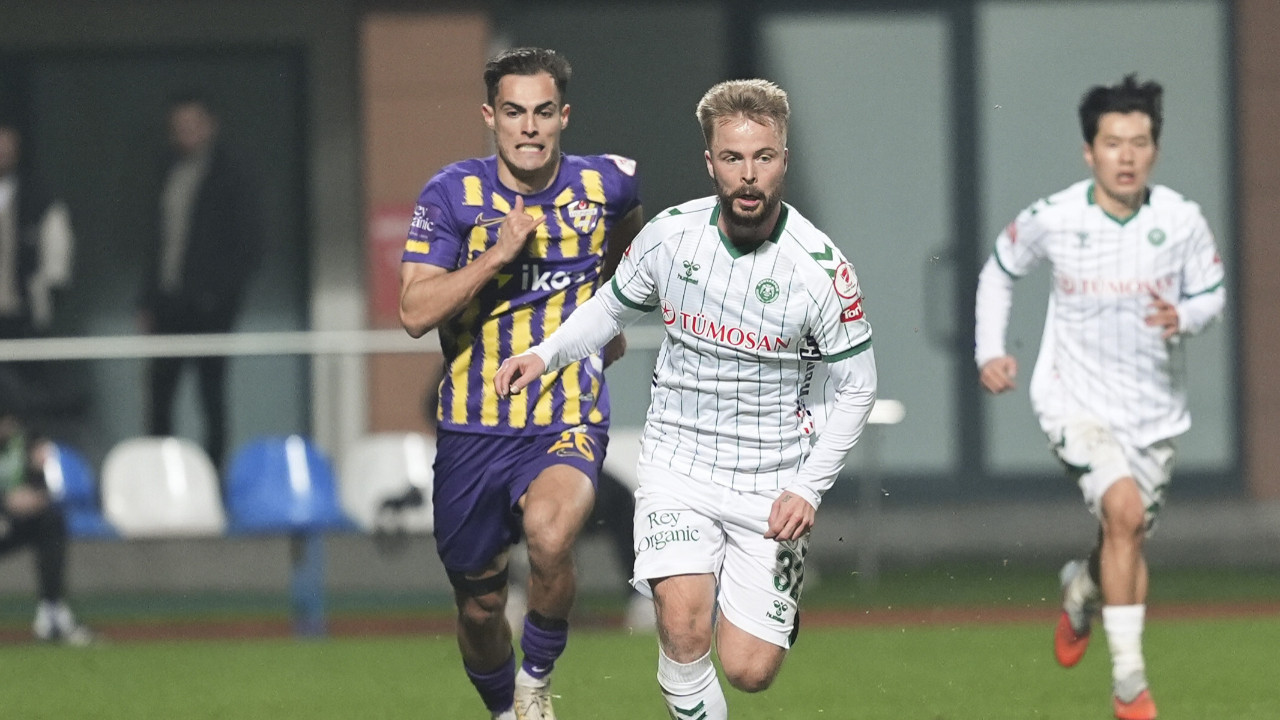 Konyaspor, Eyüpspor'u tek golle devirdi, çeyrek finale çıktı: 0-1