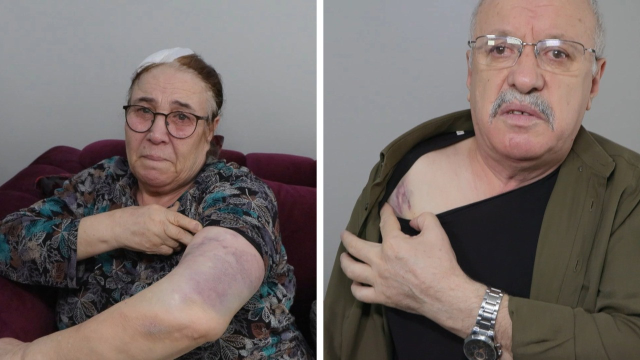 Yaşlı çifti sopayla dövdü: Çok korkuyorum
