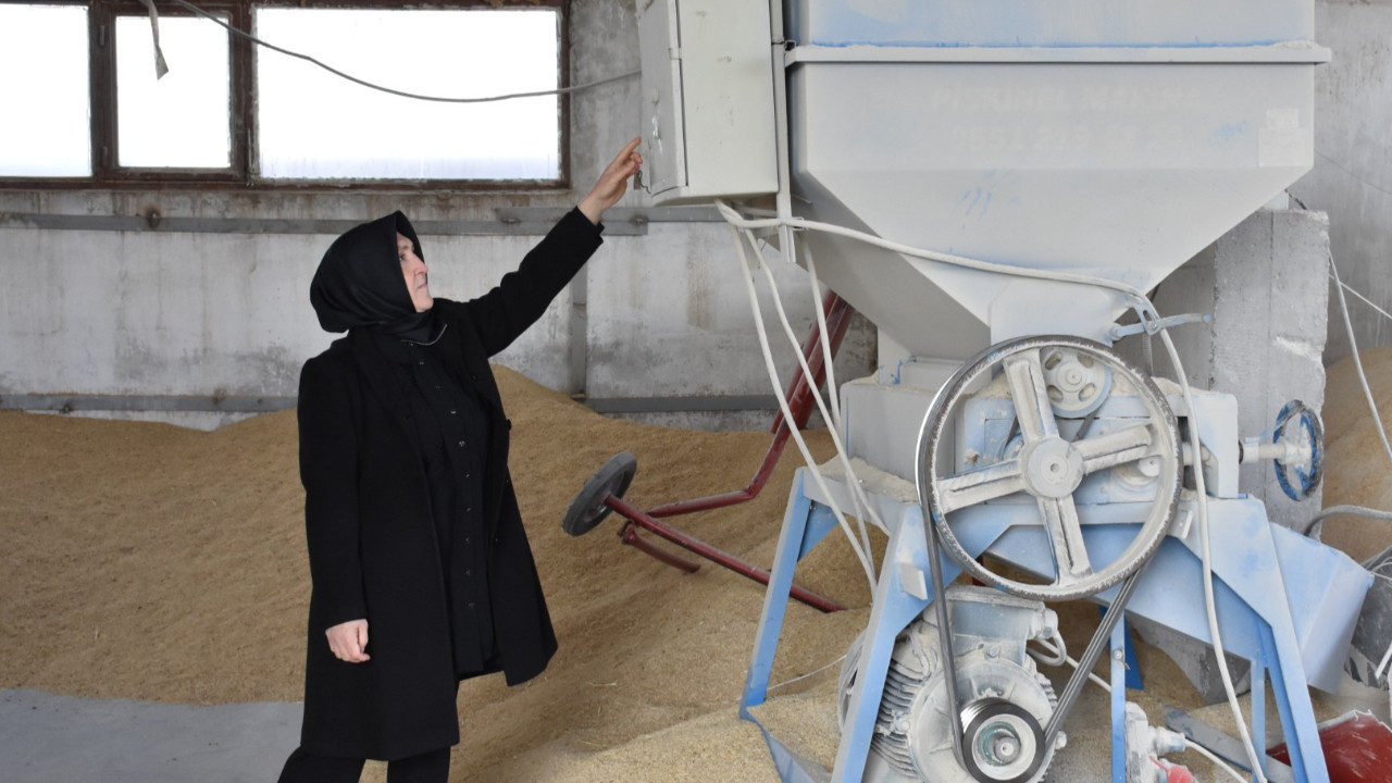 Ev hanımıyken 900 büyük başlı çiftliğin sahibi oldu