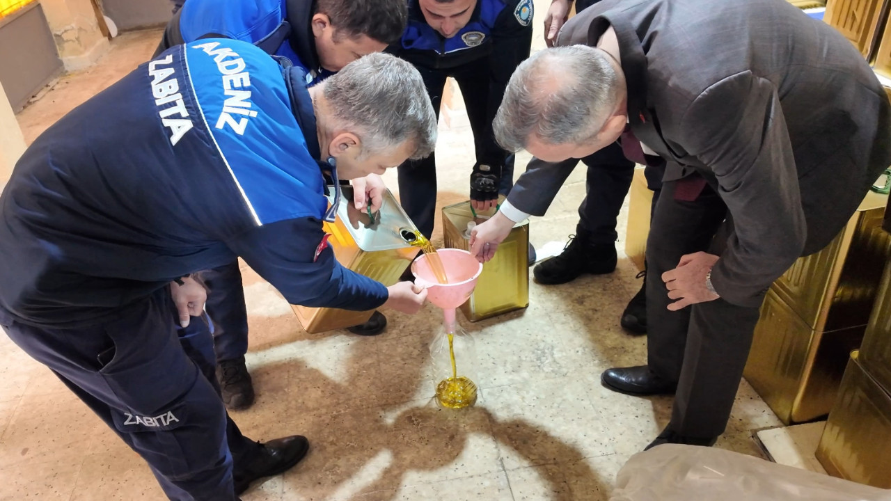 Sofralara gelecekti, içinden kimyasal çıktı