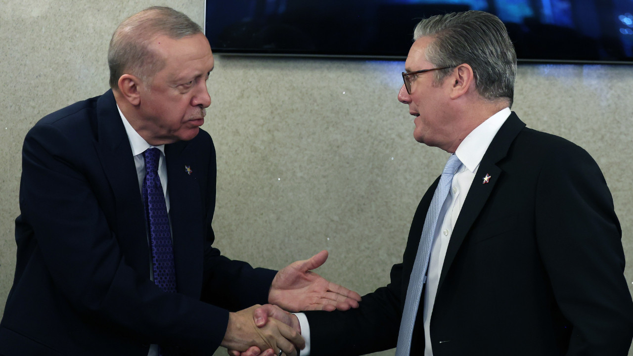 Erdoğan Starmer ile görüştü