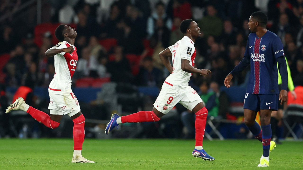PSG’ye evinde Monaco darbesi: 1-3
