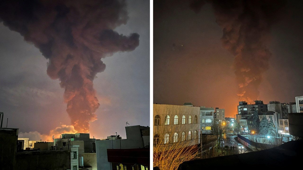 Tahran’da şiddetli patlamalar: Petrol tesisleri vuruldu