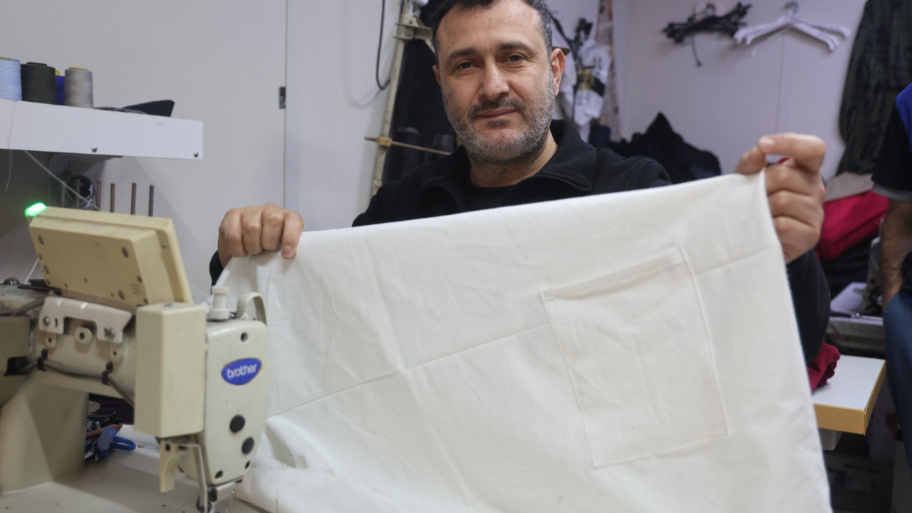 Cimri müşterilere terziden manidar mesaj: “Kefene cep dikilir”