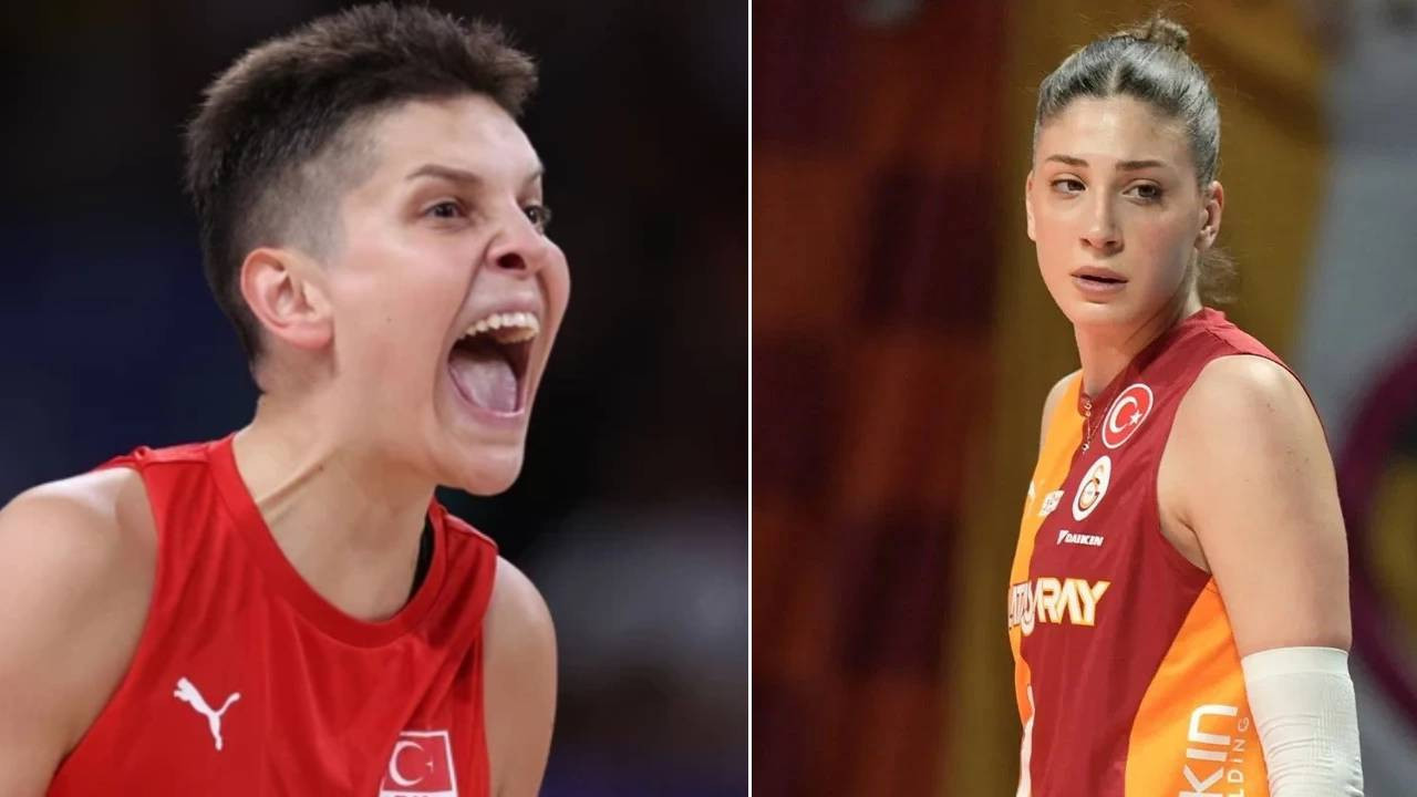Derbi milli voleybolcuları gerdi: Ebrar'ın olay paylaşımına İlkin'den cevap