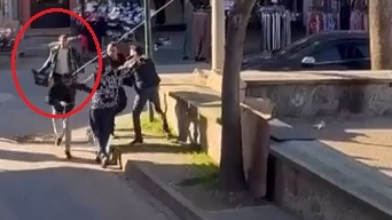 Dubalar, tabureler havada uçuştu