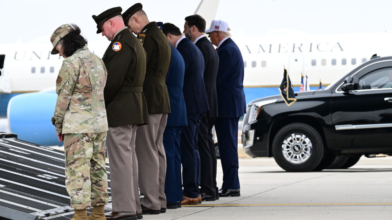 Trump, cenazeleri böyle karşıladı