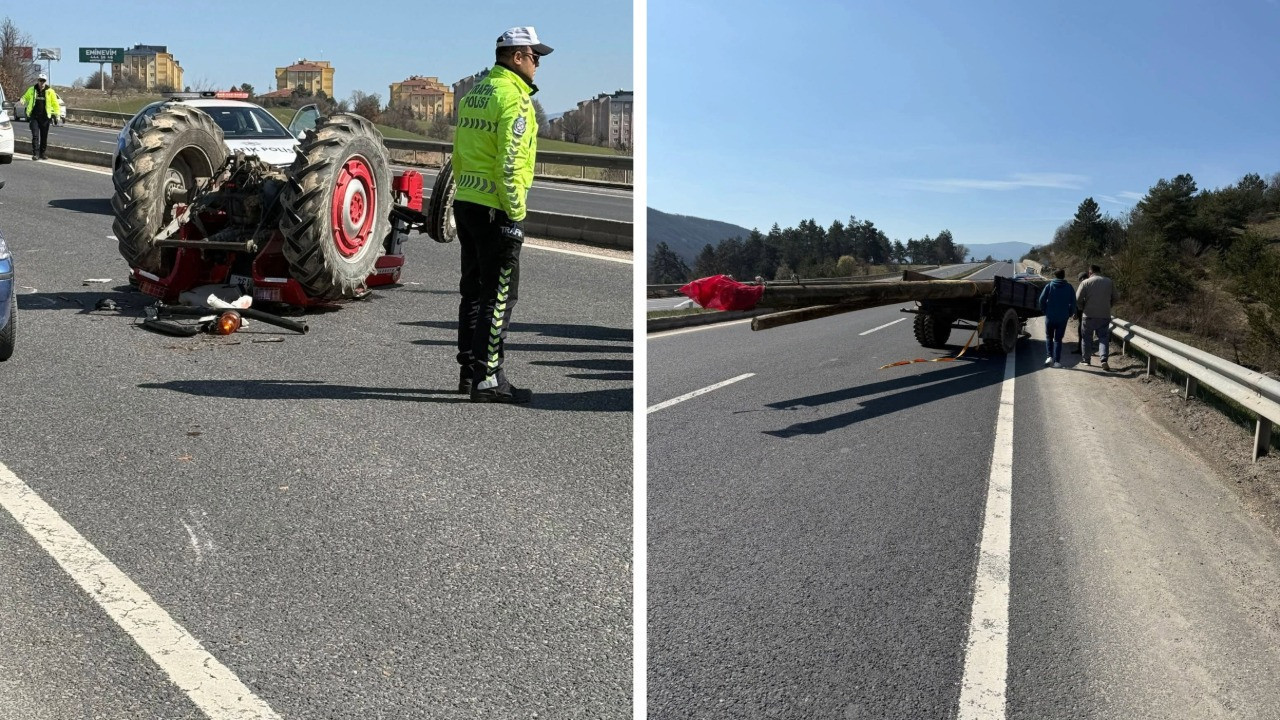 Devrilen traktörün altında kaldı: 24 yaşındaki sürücü öldü