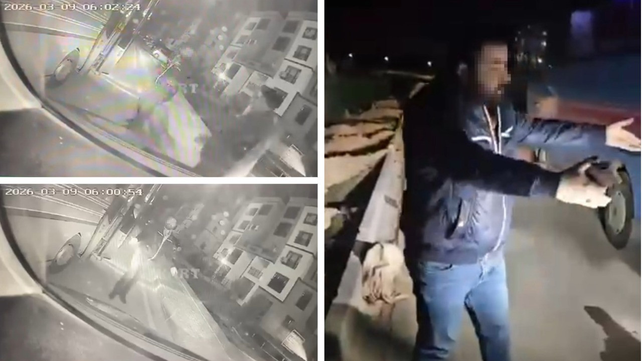 Yol verme tartışması kazayla sonuçlandı: Otobüs ile minibüs çarpıştı