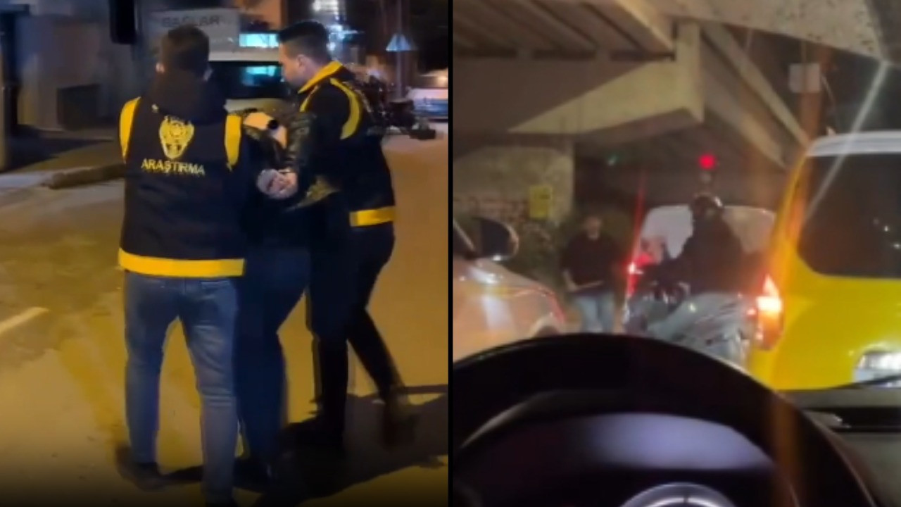 Aracından sopayla indi, 201 bin lira ceza alıp tutuklandı