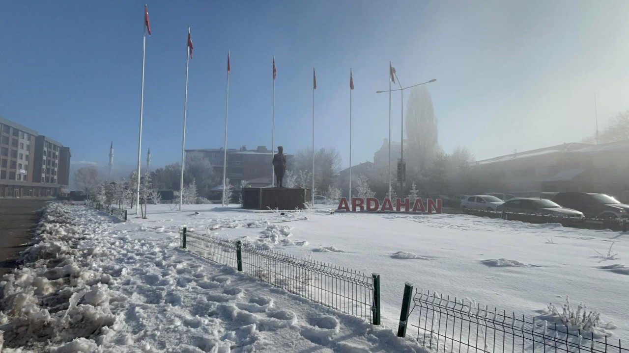 Türkiye’de en soğuk yer belli oldu: Eksi 25 derece