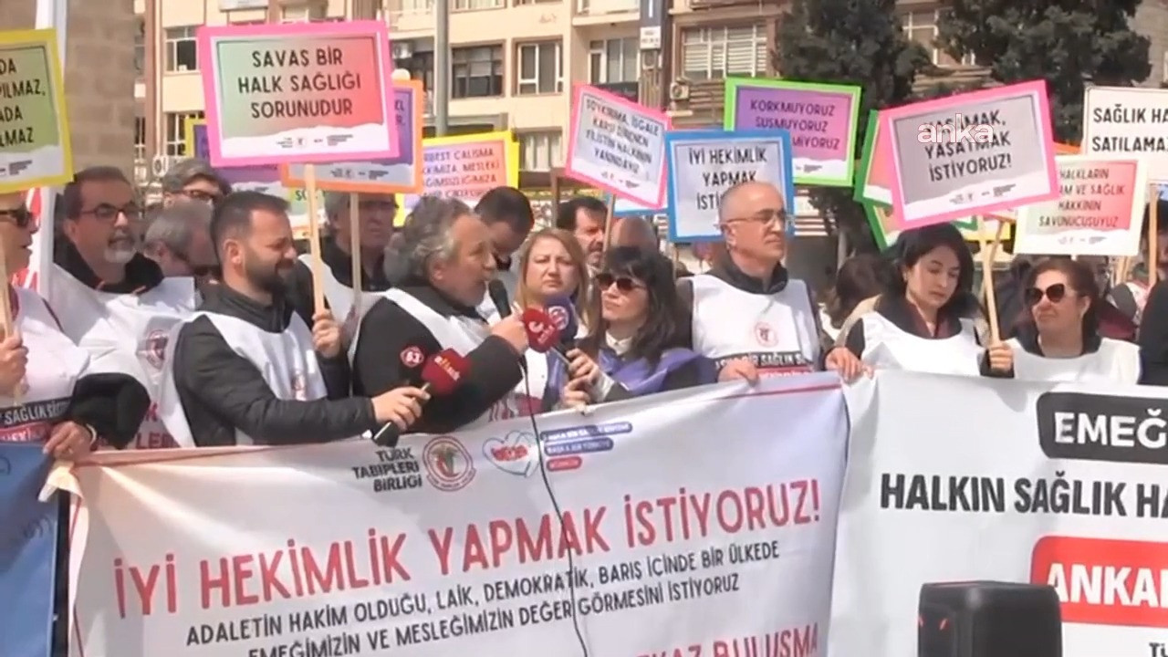 TTB'nin 'Beyaz Yürüyüşü' Şanlıurfa'ya ulaştı