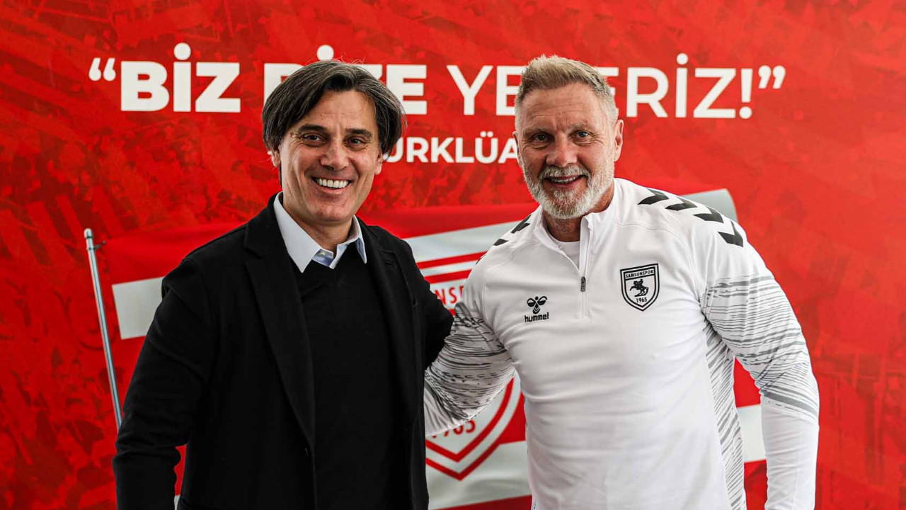 Vincenzo Montella'dan Samsunspor'a ziyaret