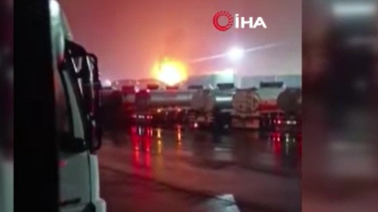 Erbil'de petrol rafinerisine İHA saldırısı