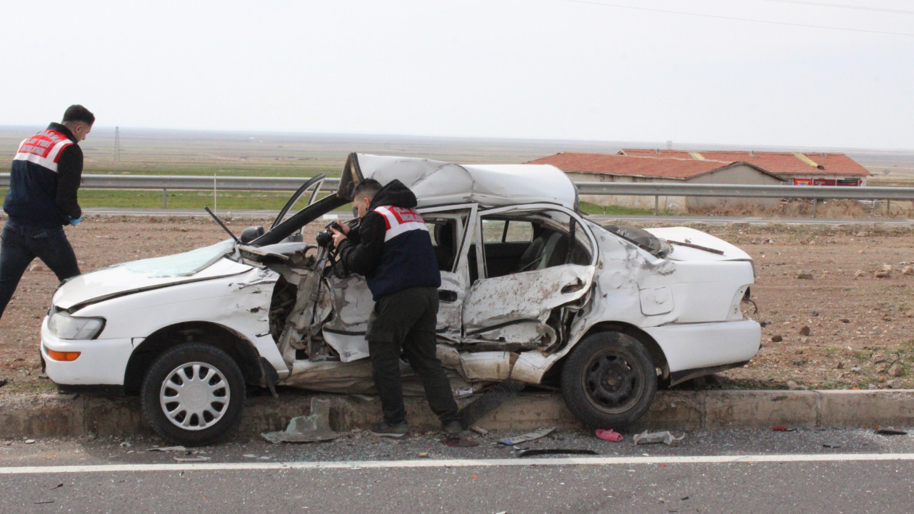 Köy yolundaki kazada 1 kişi öldü