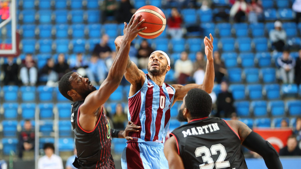 Trabzonspor, Manisa Basket'i son çeyrekte geçti: 96-92