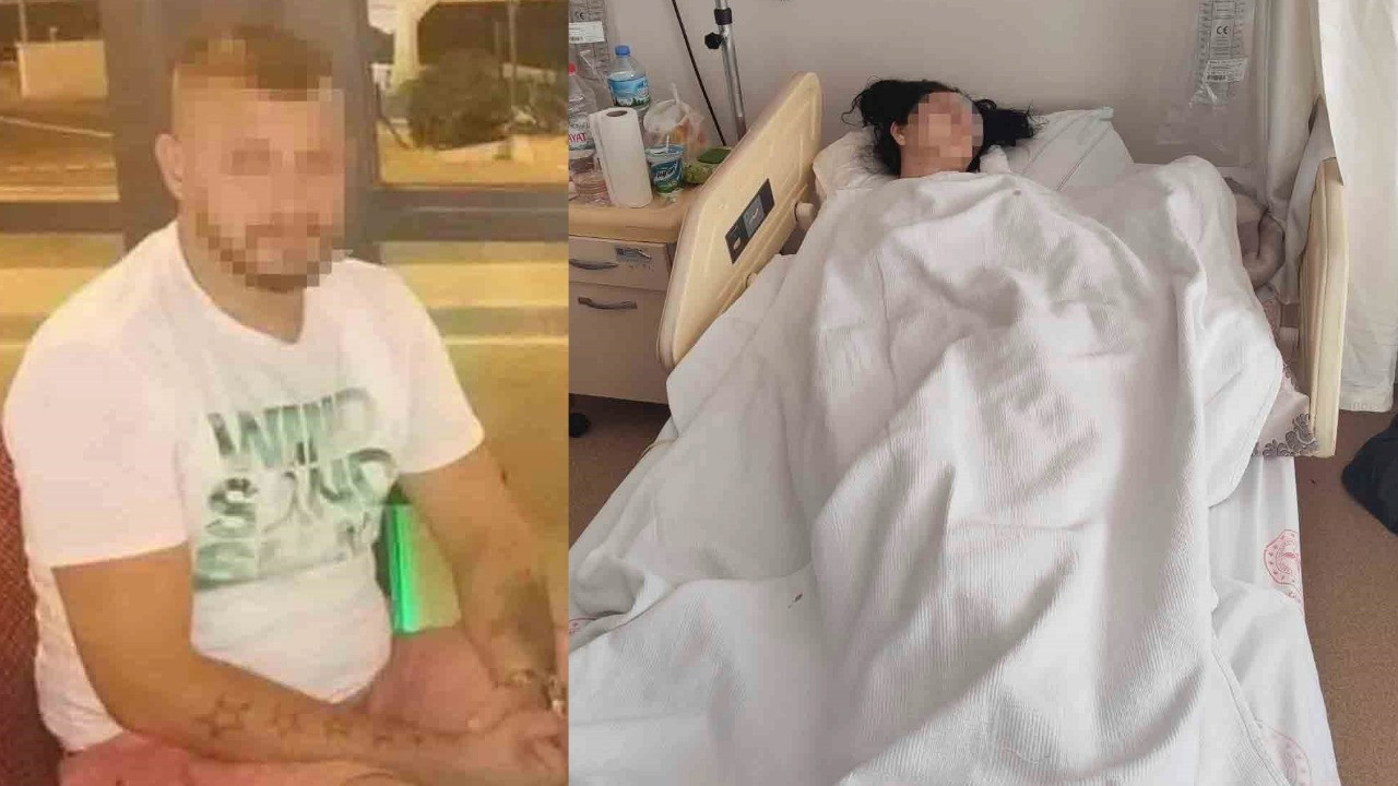 Evi terk eden eşini darp edip balkondan attı