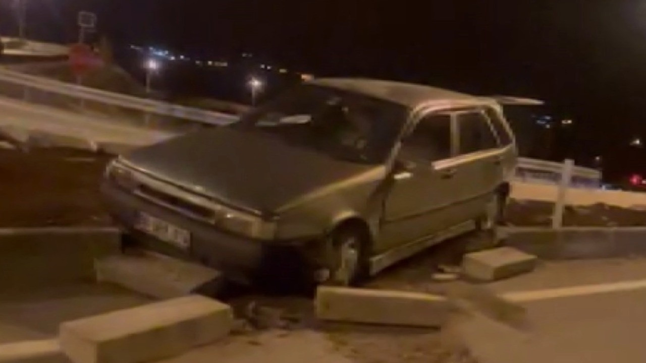 Ehliyetsiz sürücü, muayenesiz ve sigortasız araçla kaza yaptı! Caza üstüne ceza