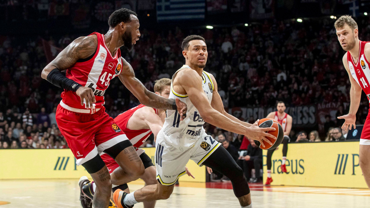Fenerbahçe Beko, Olympiakos deplasmanında mağlup oldu: 104-87