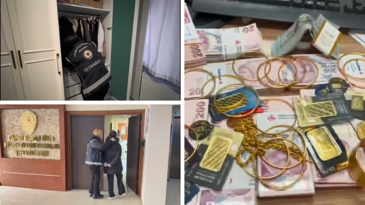 İstanbul’da kaçakçılık operasyonu altın ve para ele geçirildi