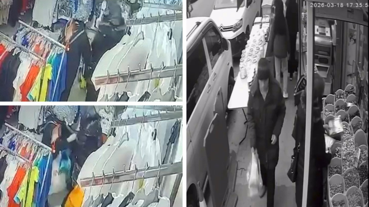 Bayram hırsızlığı: Önce çikolata sonra kıyafet çaldılar