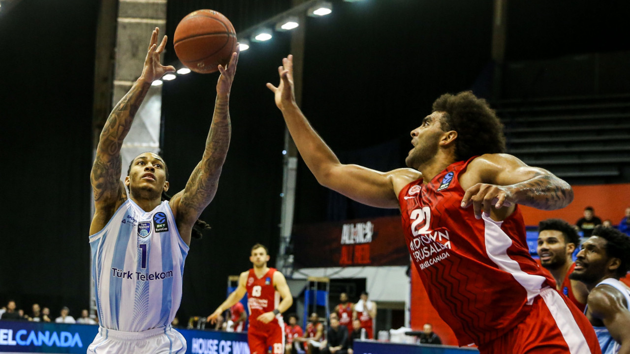 Türk Telekom, Hapoel Kudüs'ü Allman ile devirdi: EuroCup'ta yarı finale çıktı