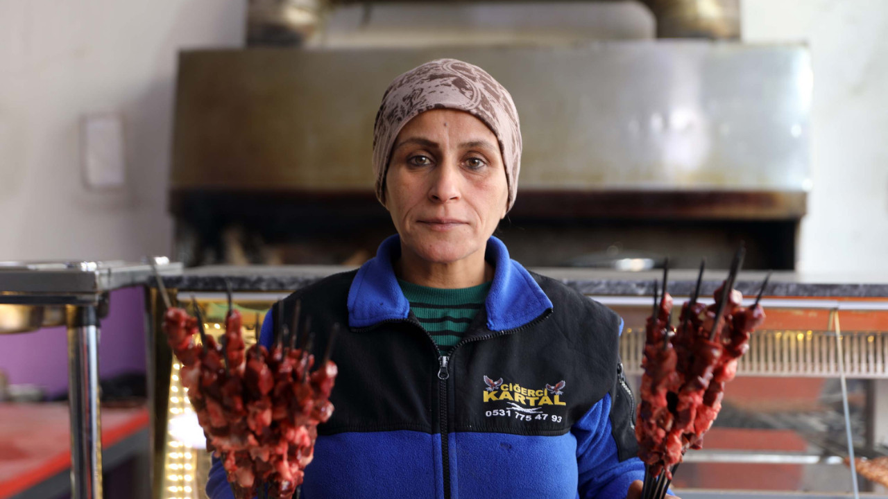 10 yıldır ocak başında: Bölgenin tek kadın ustası
