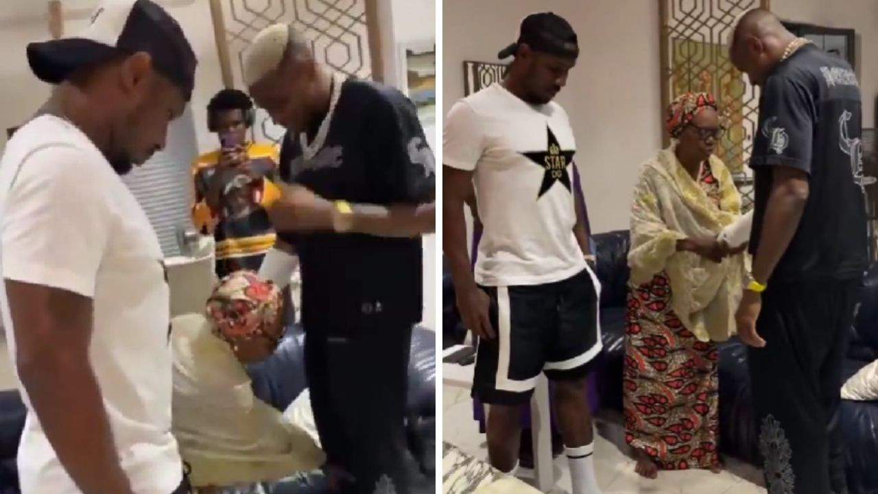 Osimhen'i Nijerya'da okuyup üflediler: Silahlı korumalarla gezdi