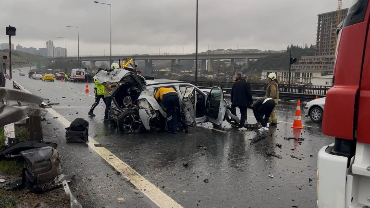 Tünelde art arda iki kaza: 9 yaralı