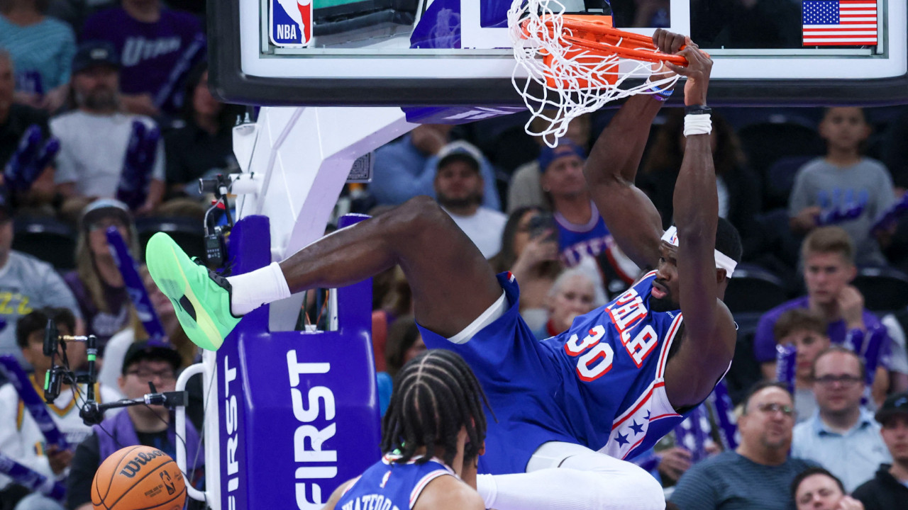 Adem Bona 16 sayı attı, 76ers Utah'ta kazandı: 116-126