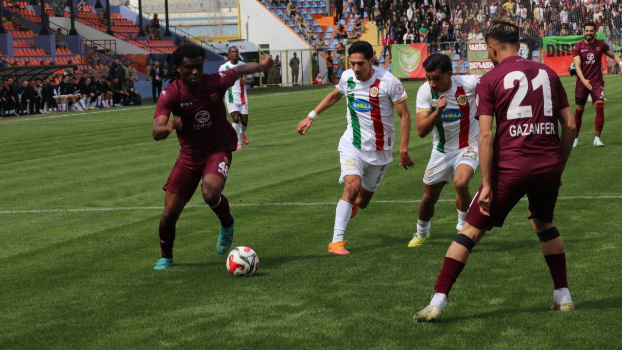 Amedspor, Hatayspor'u deplasmanda farklı geçti: 0-3