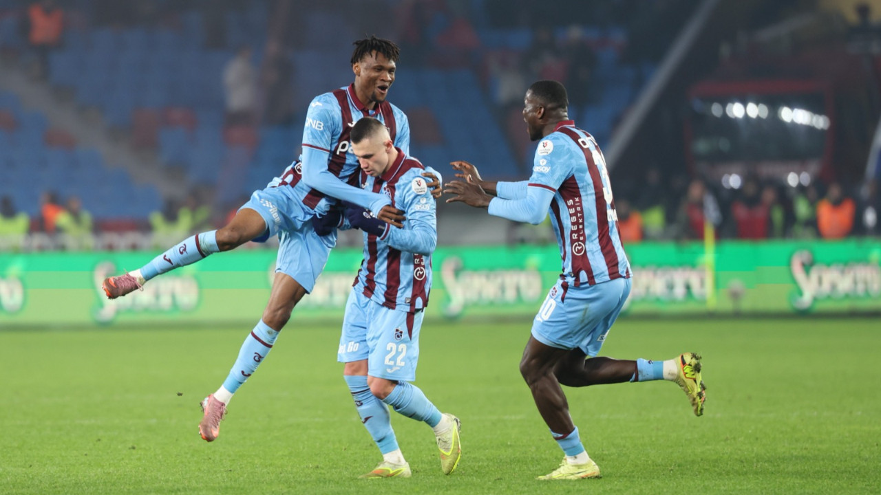 Trabzonspor, kritik maçlarda tek farkla kazandı: Skoru korudu