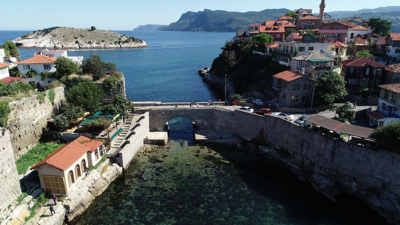 6 bin 600 kişilik ilçeye nüfusun 10 katı turist geldi