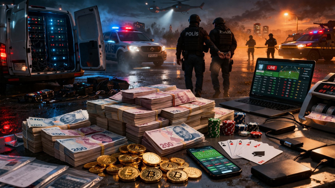 9,2 milyar liralık bahis çetesi çökertildi