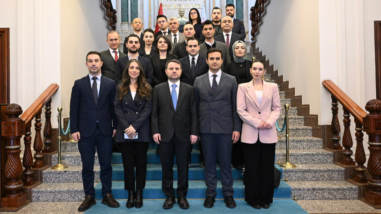 Akın Gürlek gazetecilerle bayramlaştı