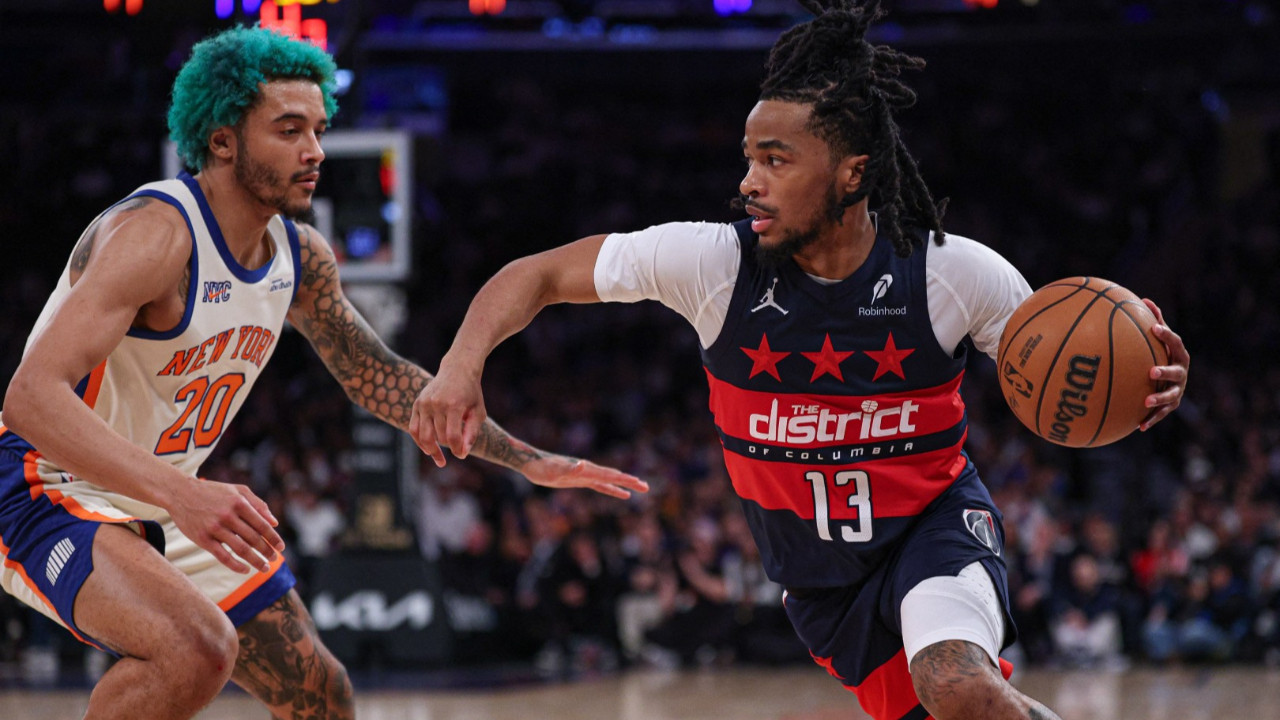 New York Knicks 32 sayı fark attı: Washington Wizards üst üste 16. kez kaybetti