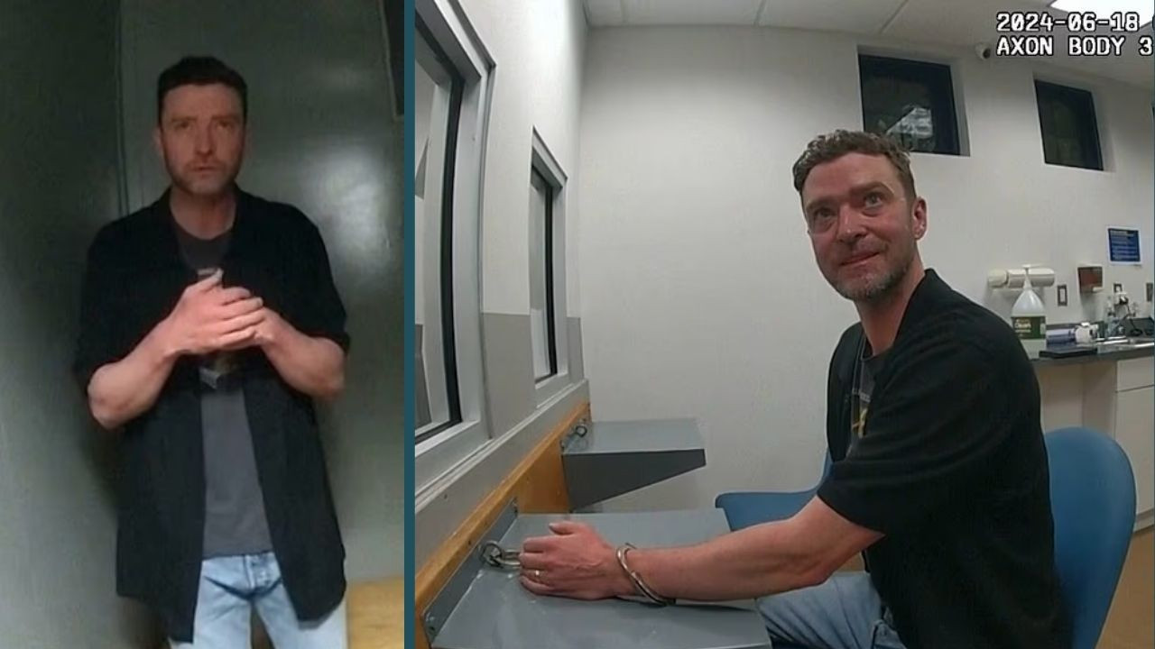 Saklamaya çalışmıştı: Sarhoş pop yıldızının gözaltı görüntüleri ortaya çıktı