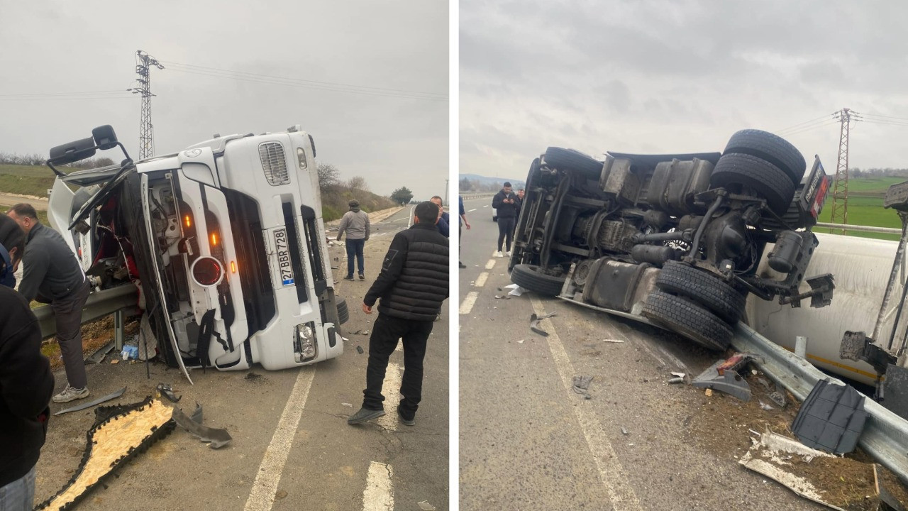 Feci kazada TIR şoförü öldü