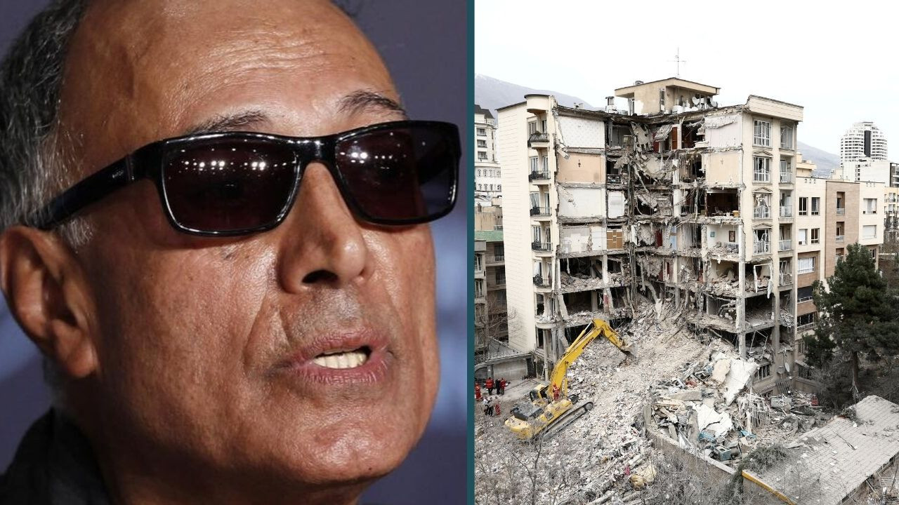 Usta yönetmen Abbas Kiyarüstemi'nin evi savaşta hasar gördü