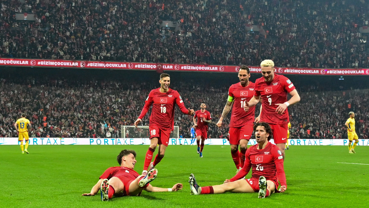 Türkiye 1-0 Romanya: Milliler Dünya Kupası play-off finalinde