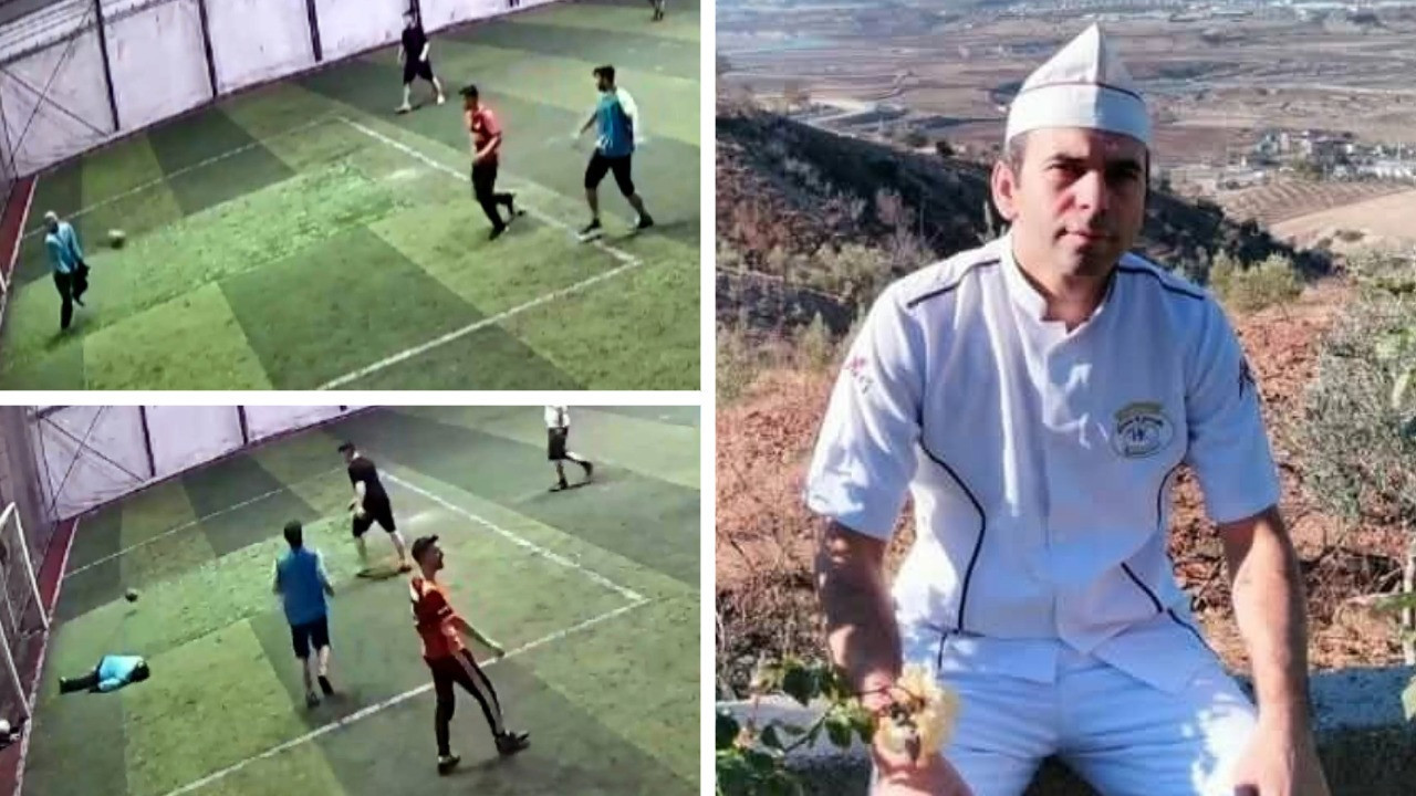 Halı sahada top çarptı kalbi durdu kurtarılamadı