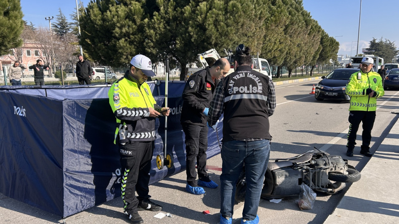 Isparta'da feci kaza