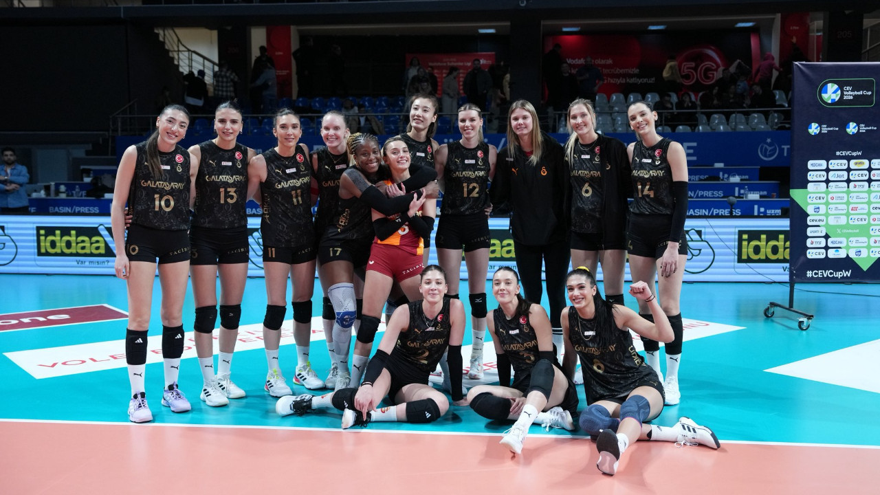 Galatasaray, Türk Hava Yollarını 3-0'a devirdi: Seride 1-0 öne geçti