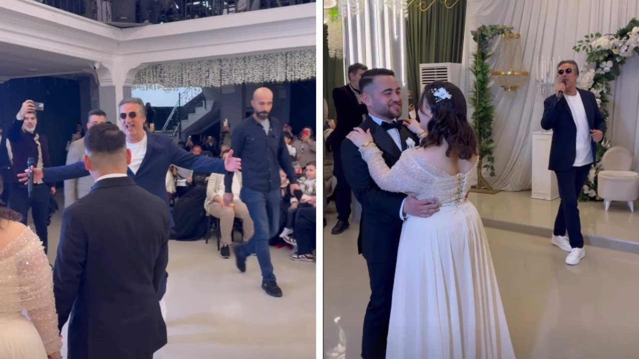 Çelik sürpriz yaptı: Takipçisinin düğününe katıldı