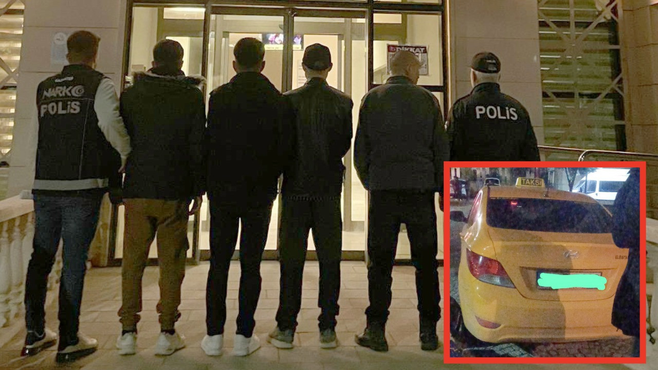 Taksiden kaçak göçmen çıktı: Şoför gözaltına alındı