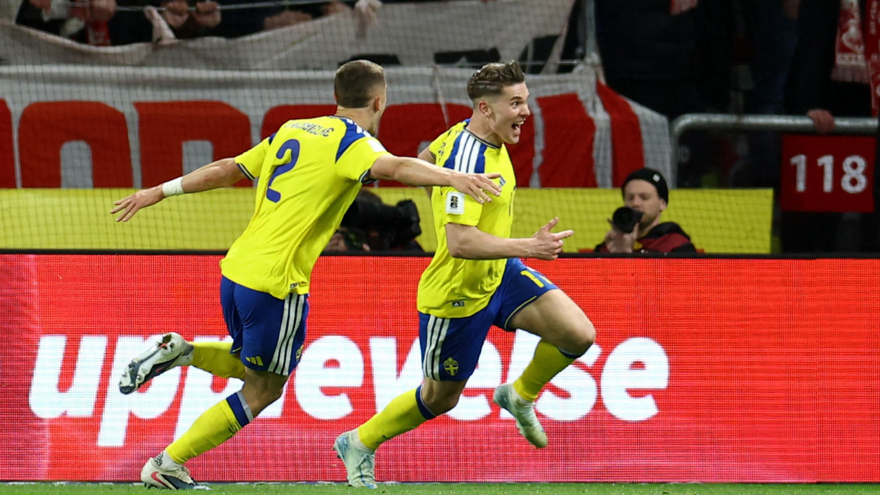 Arsenal'in yıldızı İsveç'i Dünya Kupası'na taşıdı