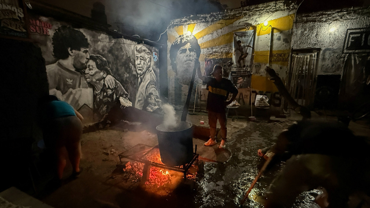 Efsane futbolcu Maradona'nın evi, aşevine dönüştürüldü