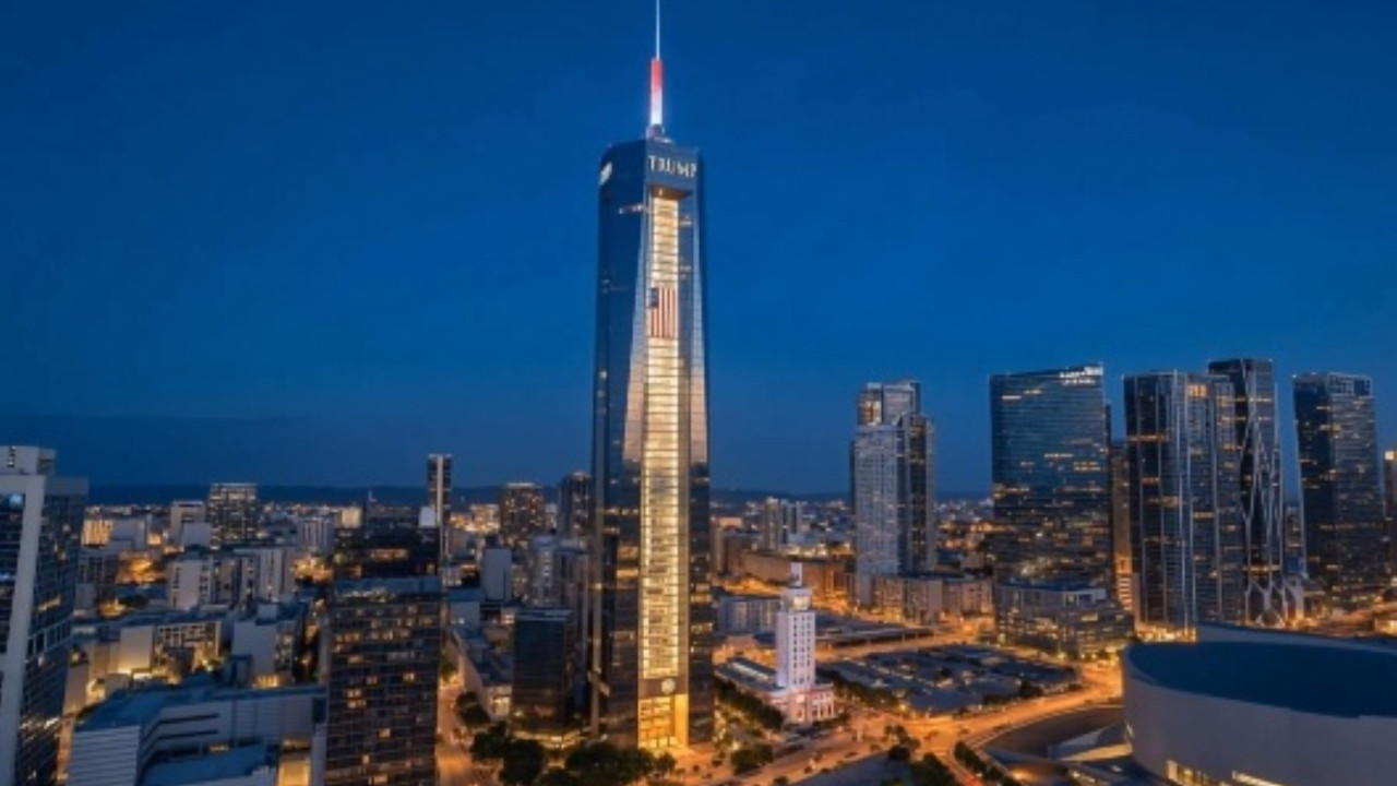Trump'tan gösterişli inşaat projesi: Cam kule dikecek