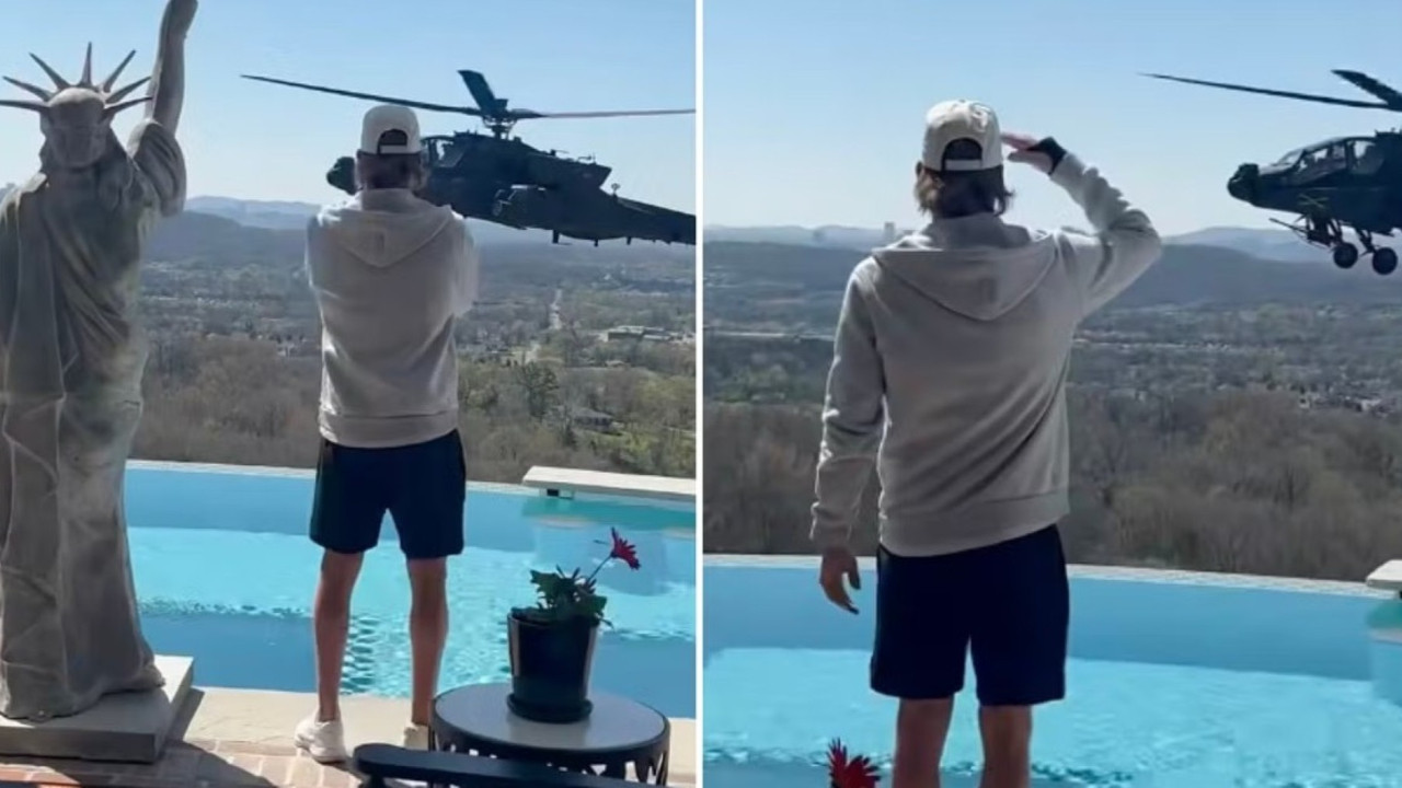 Ünlü şarkıcının askeri helikopterli videosuna soruşturma